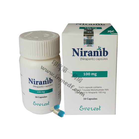 尼拉帕尼Niranib/(niraparib)100mg孟加拉珠峰制药