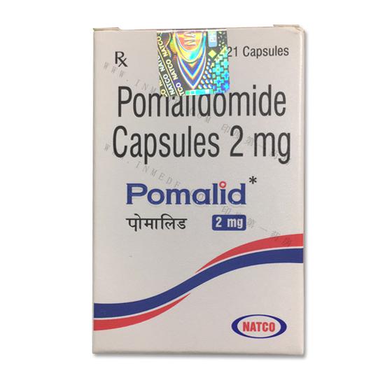 Pomalid印度泊马度胺(pomalidomide)NATCO/2mg*21