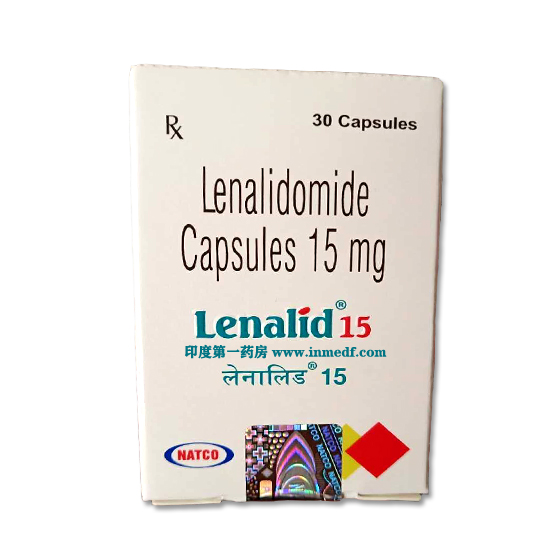 Lenalid15来那度胺lenalidomide（瑞复美15mg*30）NATCO