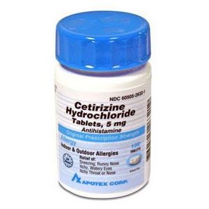 西替利嗪Cetirizine有哪些副作用？