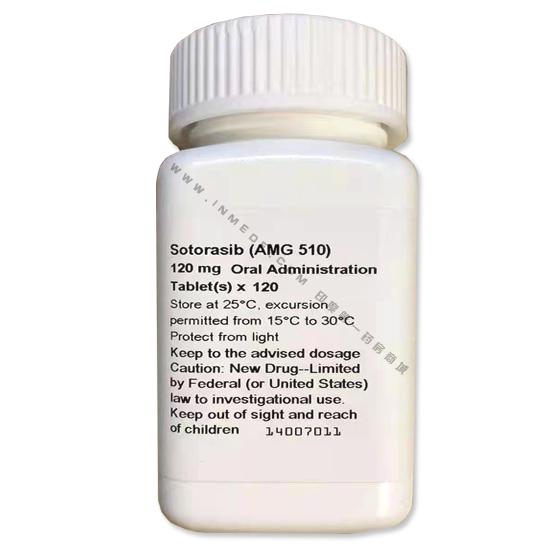 Lumakras索托拉西布sotorasib(AMG510 KRAS G12C抑制剂)