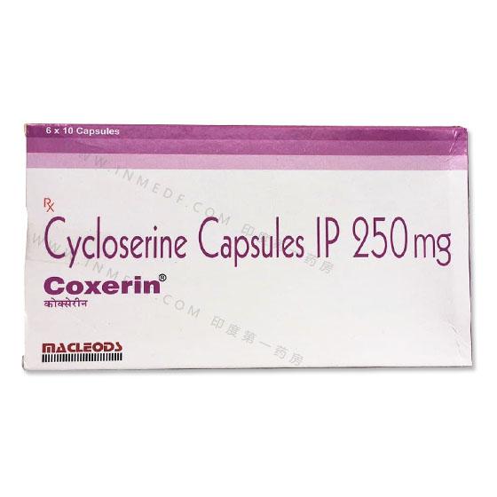 Coxerin环丝氨酸（cycloserine）紫环丝250mg