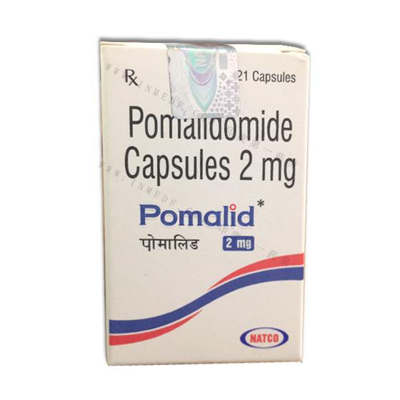 Pomalid印度泊马度胺(pomalidomide)NATCO/2mg*21