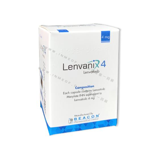  Lenvanix4乐伐替尼/仑伐替尼（lenvatinib）4mg/孟加拉碧康制药