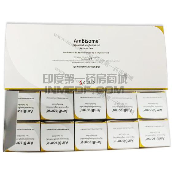 安必素(Ambisome 50mg/10支)迈兰MYlan/Gilead吉利德