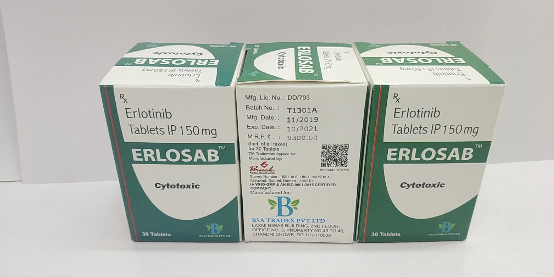 厄洛替尼（特罗凯）/BSA PHARMA PRIVATE LIMITED