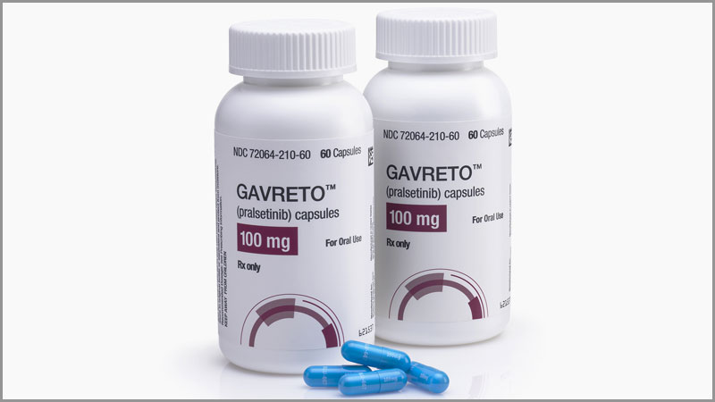 普瑞塞替尼Gavreto（pralsetinib）治疗患有转移性R
