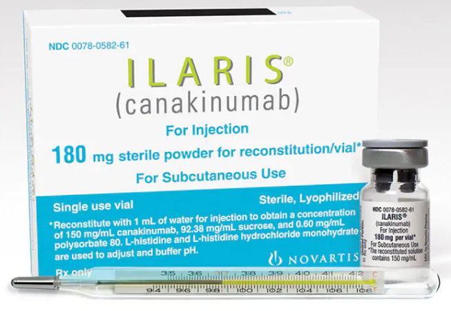 canakinumab是减轻关节炎的第一种药物吗？