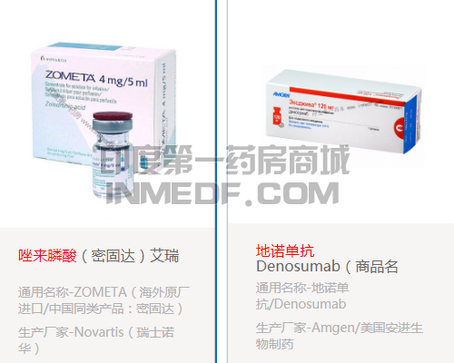 地诺单抗与双膦酸盐的不同之处