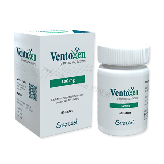 Ventoxen维奈托克（Venetoclax）维奈克拉/孟加拉珠峰制药100mg 60粒