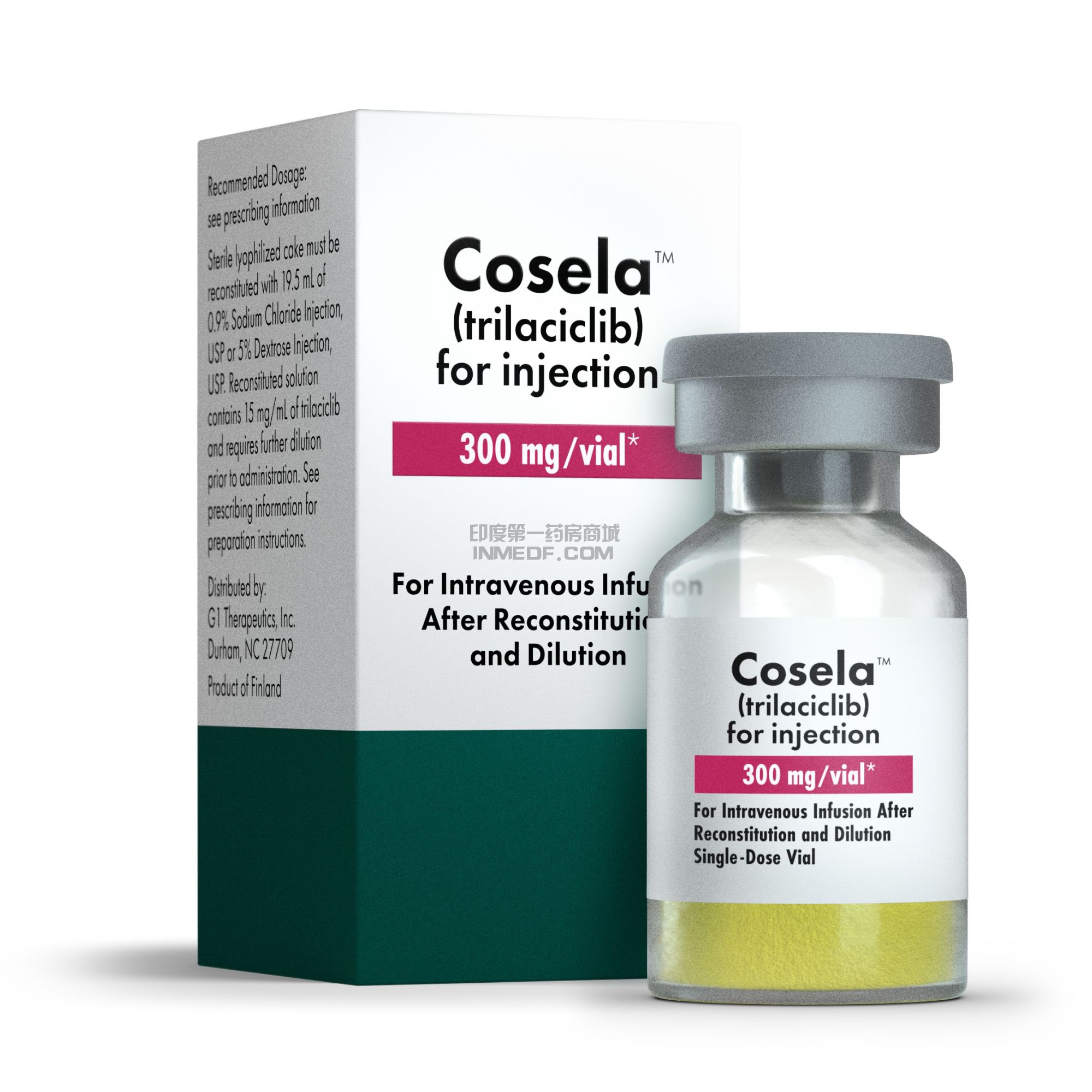 FDA批准Cosela（trilaciclib）减少化学疗法诱导的骨髓