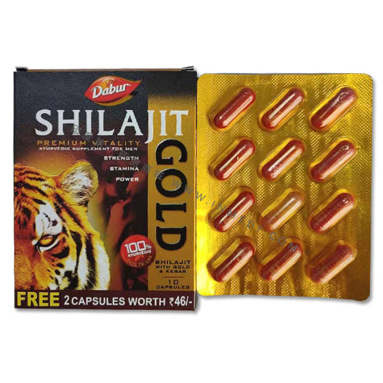 金虎胶囊Shilajit Gold (喜来芝) 12粒装