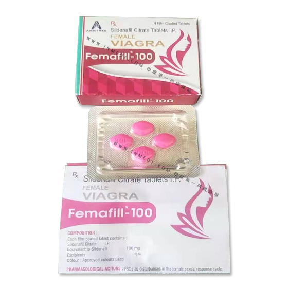 Femafill-100(印度威而柔/威尔刚)女用伟姐4粒装