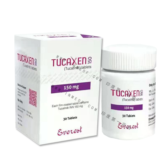 Tucatinib(图卡替尼Tukysa妥卡替尼)TUCAXEN150mg 孟加拉珠峰制药