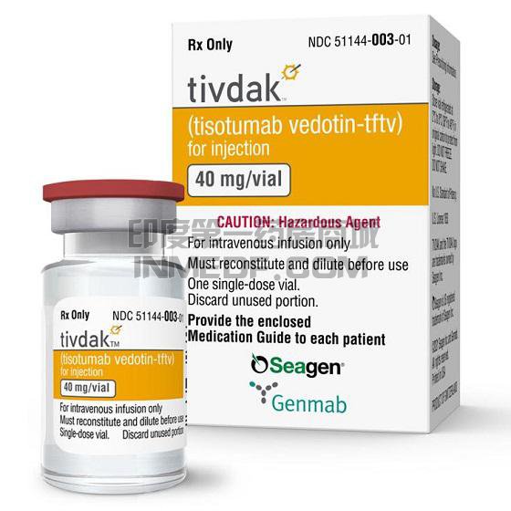 转移性宫颈癌新药Tivdak (tisotumab vedotin-tftv) 注射用