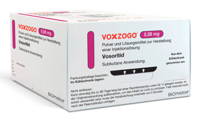软骨发育不全新药Voxzogo（voso
