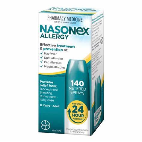过敏性鼻炎新药Nasonex 24HR（糠酸
