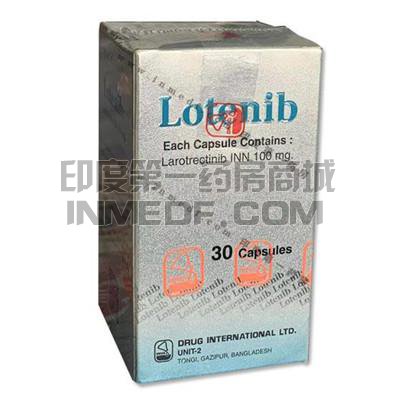 拉罗替尼,Lotenib