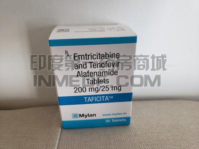 印度TAFICITA达可挥多少钱一盒？