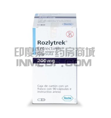 恩曲替尼Rozlytrek的平均耐药时间?